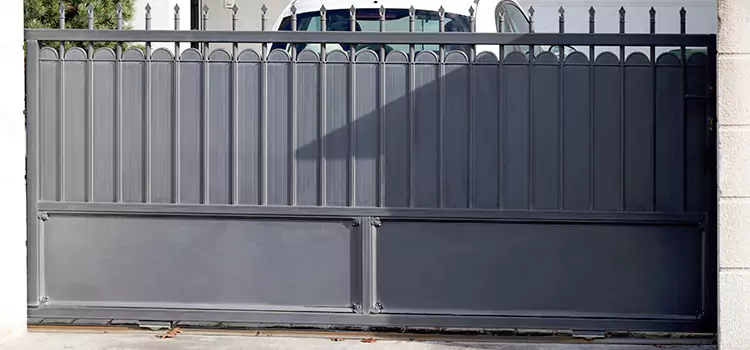 Metal Driveway Gate Installation Glassboro